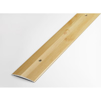 Порог прямой алюминиевый декоративный (37 мм, 1,8 м, Сосна) ЛУКА 00000001362