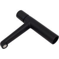 Смеситель для раковины BELBAGNO UNO с донным клапаном, черный UNO-LVM-NERO