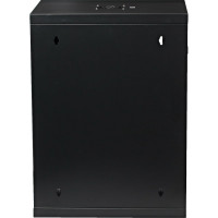 Серверный настенный шкаф W&T 15U 600х500 19 дюймов черный C156050BWTWOF