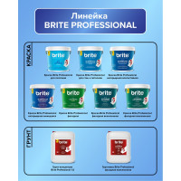 Фасадная силиконизированная краска BRITE PROFESSIONAL матовая база С (для колеровки), ведро 9 л О02233