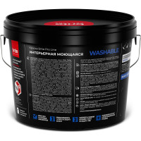 Интерьерная моющаяся краска BRITE PROFESSIONAL шелковистая база С (для колеровки), ведро 9 л О02244