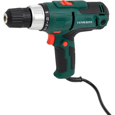 Сетевой шуруповёрт FAVOURITE ID 600/2S 600Вт, 35Hm, 0-300/0-1000об/мин 102106002