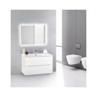 Подвесная база под раковину BelBagno ETNA39-700/390-2C-SO-BL-P Bianco Lucido