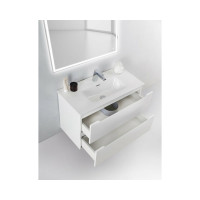 Подвесная база под раковину BelBagno ETNA39-700/390-2C-SO-BL-P Bianco Lucido