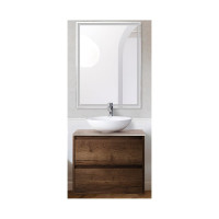 Подвесная база под раковину BelBagno KRAFT-800-2C-SO-RT Rovere Tabacco