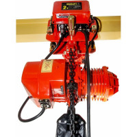 Цепная передвижная электрическая таль OCALIFT 02-01S г/п 2 тонны, высота 6м, 380в OCA0201ST6m