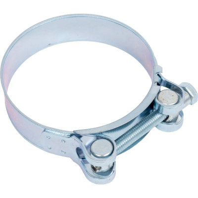 Одноболтовый силовой хомут NOVOCRAFT 86-91 мм, цинк, уп. 4 шт. RZN086091004