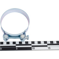 Одноболтовый силовой хомут NOVOCRAFT 86-91 мм, цинк, уп. 4 шт. RZN086091004