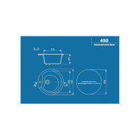 Мойка из мрамора ULGRAN U-102-307