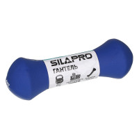 Гантель в форме кости SILAPRO 4 кг, металл, неопреновое покрытие 191-051