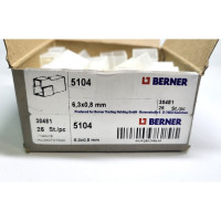 Корпус комбинированного разъема BERNER 5104 2-контактный 30481