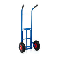 Грузовая тележка с откидной полкой СТЕЛЛА-ТЕХНИК грузоподъемность 150 кг КГ-150-пневмо-255