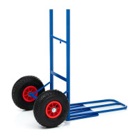 Грузовая тележка с откидной полкой СТЕЛЛА-ТЕХНИК грузоподъемность 150 кг КГ-150-пневмо-255