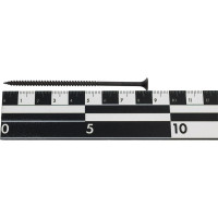 Саморез Качественный КРЕПЕЖ 4.8x89 мм, потай, частая резьба, оксид, 110 шт 0300411 КЧ