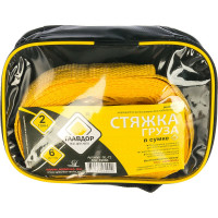 Стяжка груза ГЛАВДОР GL-72, 2 т, 6 м, в сумке 49866