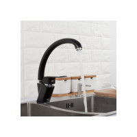 Смеситель для кухни Gappo 35к G4150 боковая, черный 541873