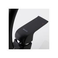 Смеситель для кухни Gappo 35к G4150 боковая, черный 541873