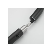 Смеситель для кухни Gappo 35к G4398-46 высокий выдвижной излив, черный 549413