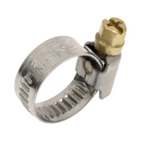 Хомут Novocraft винт, нерж., D 12 х 20 mm, box 100 шт., шир. 9 mm 12, 3/4 121-09W020 CM