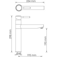 Смеситель для кухни WasserKRAFT A8137