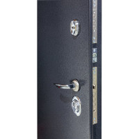 Дверь DIVA МХ-24 2050x960 мм Правая Титан - Белый матовый УТ-00075648