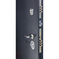 Дверь DIVA МХ-24 2050x960 мм Правая Титан - Белый матовый УТ-00075648