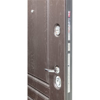 Дверь DIVA МХ-27 2050x860 мм Правая Крафтовый дуб - Белый матовый УТ-00075558