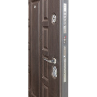 Дверь DIVA МХ-53 2050x960 мм Левая Венге - Белый снег УТ-00075569