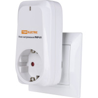Реле напряжения в розетку TDM ELECTRIC РНР-01, 16А SQ1513-0001