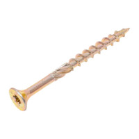 Шуруп конструкционный ЕВРОПАРТНЕР для дерева с фрезой, потай, ж/п Torx 25 5,0x60 + бита (75 шт.) B3 0039