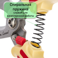 Электромонтажный кабелерез Mr. Logo макс диаметр кабеля 15 мм 2620