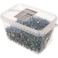 Саморез с прессшайбой Качественный КРЕПЕЖ 4,2х19 мм сверло 1900 шт 2000345 КЧ