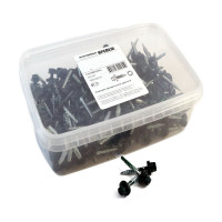 Кровельный саморез Качественный крепеж зеленый мох 4,8х35 230 шт 1000105 КЧ