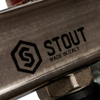 Коллектор из нержавеющей стали с расходомерами, с клапаном вып. воздуха и сливом 12 вых. STOUT SMS-0927-000012