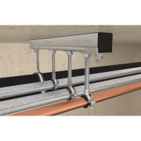 Хомут для труб Fischer FGRS PLUS 12-14 M8/M10 100 штук 79430