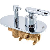 Смеситель для ванны и душа WasserKRAFT Kammel 1841