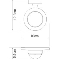 Мыльница WasserKraft Изен (Isen) K-4029
