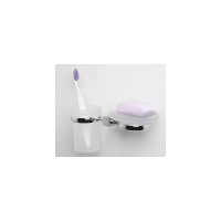 Держатель стакана и мыльницы WasserKraft Липпе (Lippe) K-6526