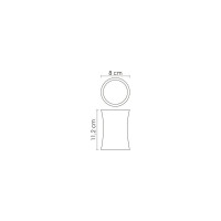 Стакан для зубных щеток WasserKraft Salm K-7628