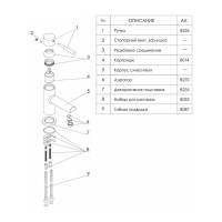 Смеситель для раковины WasserKraft Wern 4203