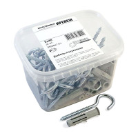 Дюбель-полукольцо Качественный КРЕПЕЖ S-8, 8х40, 30 шт 0500647 КЧ