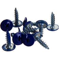 Прессшайба Качественный КРЕПЕЖ 4.2х16 мм, ультрамарин RAL 5002, острая, 250 шт 0200309 КЧ