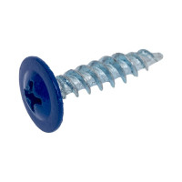 Прессшайба Качественный КРЕПЕЖ 4.2х19 мм, ультрамарин RAL 5002, острая, 250 шт 0301121 КЧ