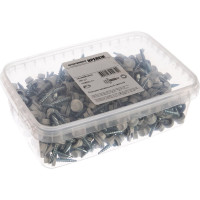 Кровельный саморез Качественный КРЕПЕЖ белый RAL 9003, 4.8х29 мм, 290 шт 1000093 КЧ