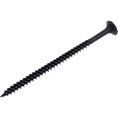 Саморез Качественный КРЕПЕЖ 4.2x64 мм, потай, частая резьба, оксид, 260 шт 0500405 КЧ