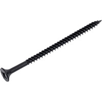 Саморез Качественный КРЕПЕЖ 4.2x64 мм, потай, частая резьба, оксид, 260 шт 0500405 КЧ