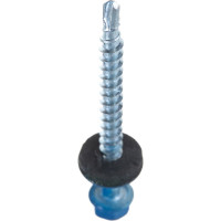 Кровельный саморез Качественный КРЕПЕЖ синий RAL 5005, 4.8х51 мм, 55 шт 0300155 КЧ