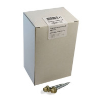 Кровельный саморез крепежная техника слоновая кость RAL 1014, 4.8х51 мм, 150 шт 420404 БК