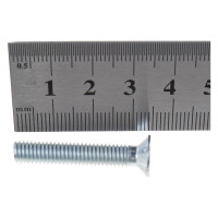 Потайной винт с метр. резьбой крепежная техника DIN 965, 6x35, 350 шт 493674 БК