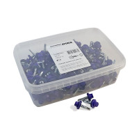 Кровельный саморез Качественный КРЕПЕЖ ультрамарин RAL 5002, 5.5х25 мм, 200 шт 1000741 КЧ